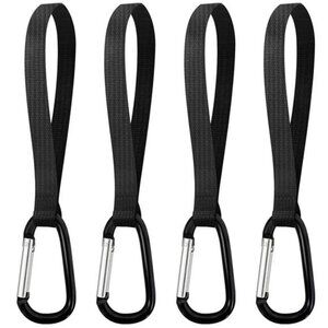 Stroller Hooks 4 Pack Bag Clips Universal Diaper Bag Purse Backpack Hanging